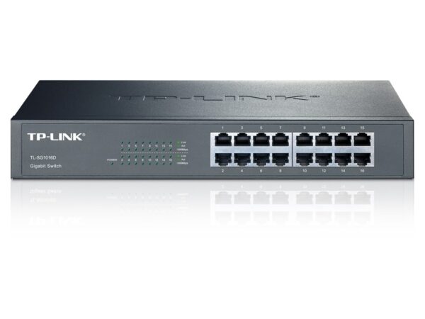 TP-LINK Gigabit Netzwerk-Switch TL-SG1016D