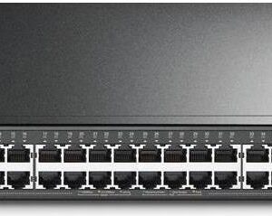 TP-Link JetStream TL-SG3452P - Switch - managed - 48 x 10/100/1000 (PoE+) + 4 x Gigabit SFP - an Rack montierbar - PoE+ (384 W)