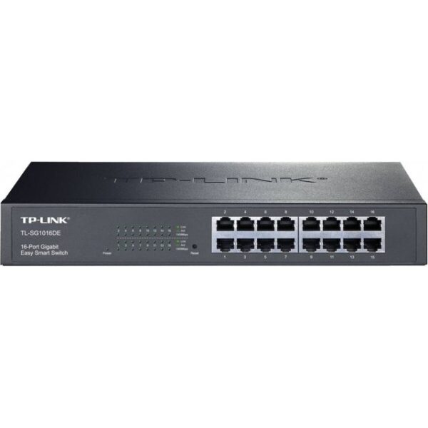 tp-link TP-Link TL-SG1016D 16-Port Gigabit-Switch Netzwerkgerät Netzwerk-Switch (Energieeinsparung: Bis zu 40)