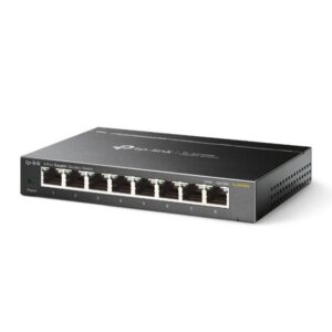 tp-link TP-LINK TL-SG108S Unmanaged L2 Gigabit Ethernet (10/100/1000) Schwarz Netzwerk-Switch