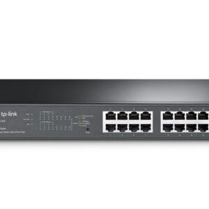 tp-link TP-Link 16-Port Gigabit Easy Smart Switch mit 8-Port PoE+ Netzwerk-Switch