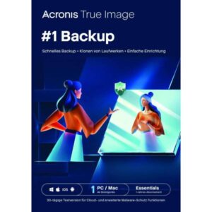 Acronis True Image Essentials (Gerät(e): 3 Geräte)4260654339239