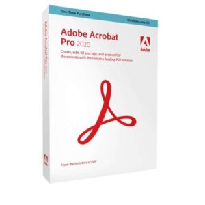 Adobe Acrobat Pro 2020 Windows / Mac (Betriebssystem: Mac)4251755626786