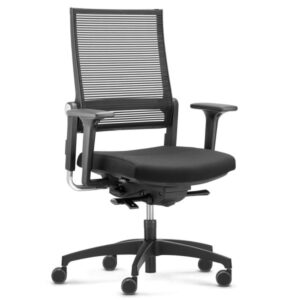 Dauphin LORDO FLEX 3017 Bürostuhl | Netzrücken | Schwarz4260749142690