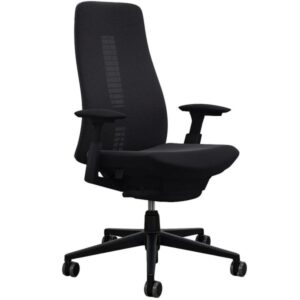 HAWORTH Fern Bürostuhl | Bis 150 kg | AKTION Komplettmodell | Black Edition