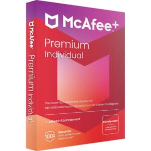 McAfee+ Premium Individual Security 2025 - unbegrenzte Geräte0731944751214