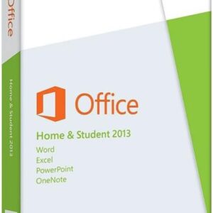 Microsoft Office 2013 Home and Student PKC Product Key Card885370455847