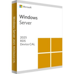 Microsoft Windows Server 2025 RDS Device CAL (CAL Anzahl: 1 CAL)8721098483477