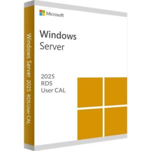 Microsoft Windows Server 2025 RDS User CAL (CAL Anzahl: 1 CAL)8721098483583