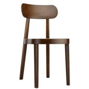 THONET 118 Holzstuhl | Rohrgeflecht-Sitz | Buche Nussbaum gebeizt4066962000072