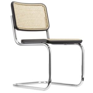 THONET S 32 V | Buche schwarz gebeizt | Stahlrohr-Freischwinger | Gestell ver...4066962001802