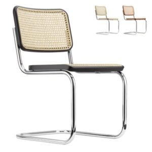 THONET S 32 V | Konfigurator | Stahlrohr-Freischwinger | Gestell verchromt4066962001802