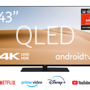 Nokia 43" 4K UHD QLED Smart TV mit Android TV